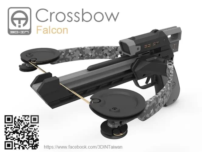 STL - Ballesta Falcon de 3D IN