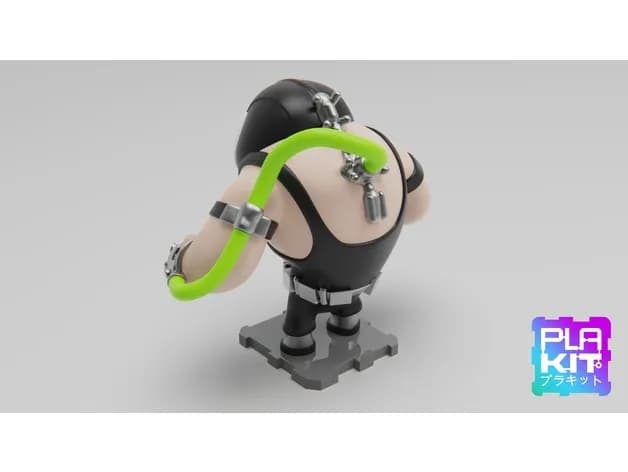 STL - bane dc comics render 3