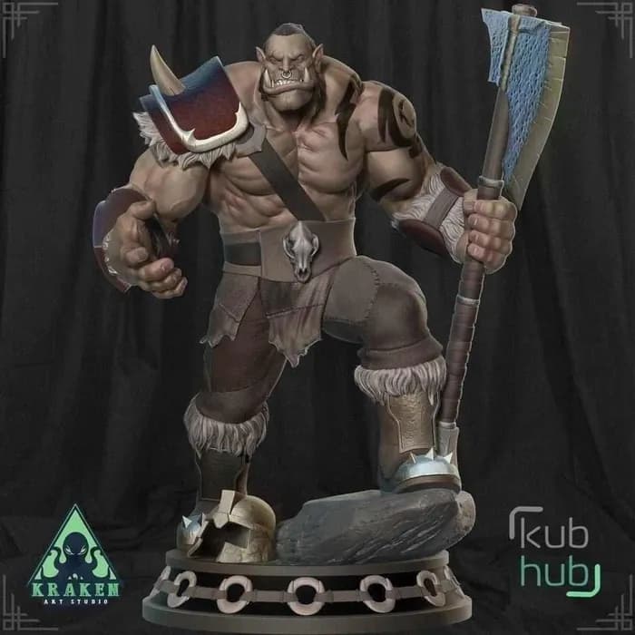 STL - barbaroan orc
