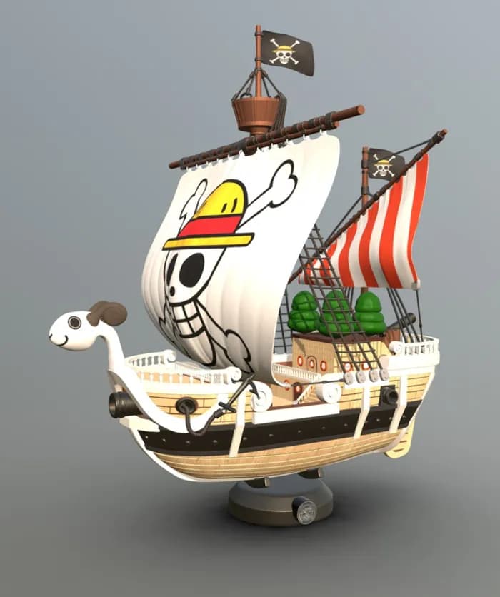 STL - Barco Going Merry de One Piece