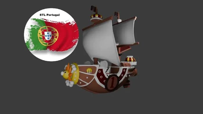 STL - Barco Pirata Thousand Sunny