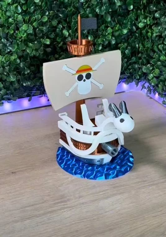 STL - Barco Thousand Sunny One Piece