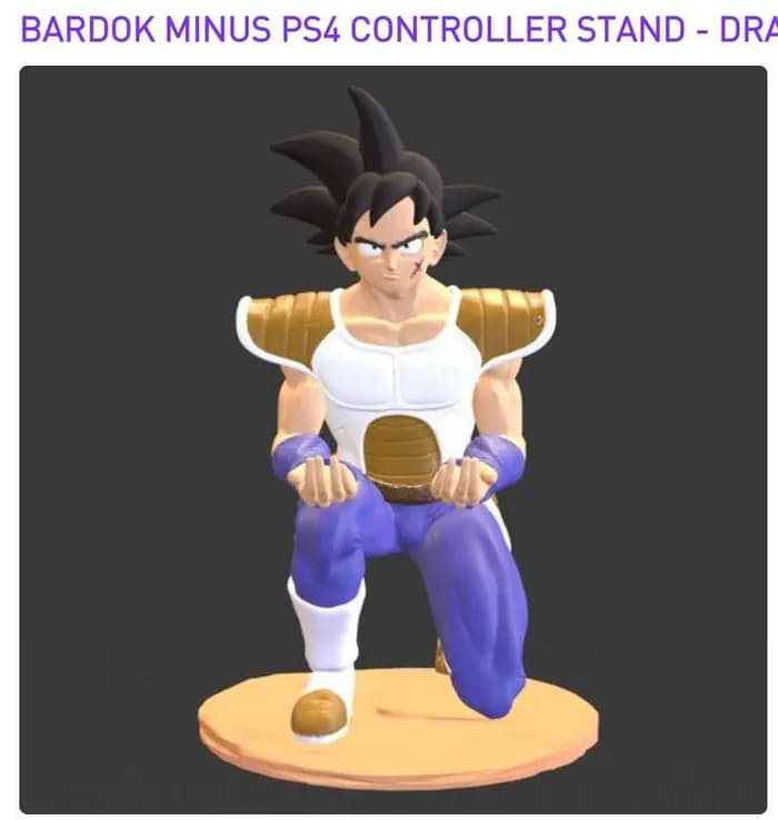 STL - bardok minus ps4 controller stand