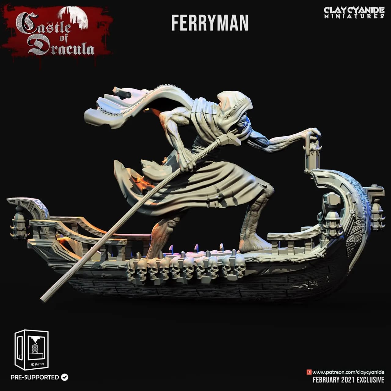 STL - Barquero fantasmal
