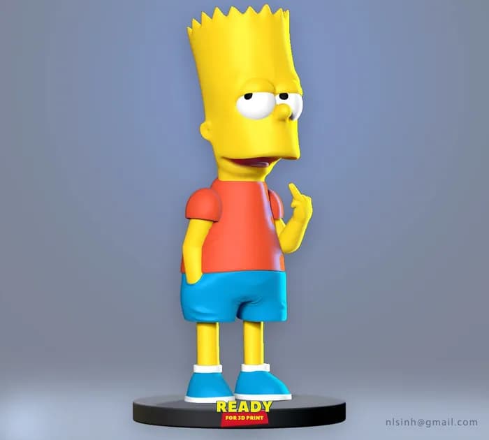 STL - bart simpson fuck