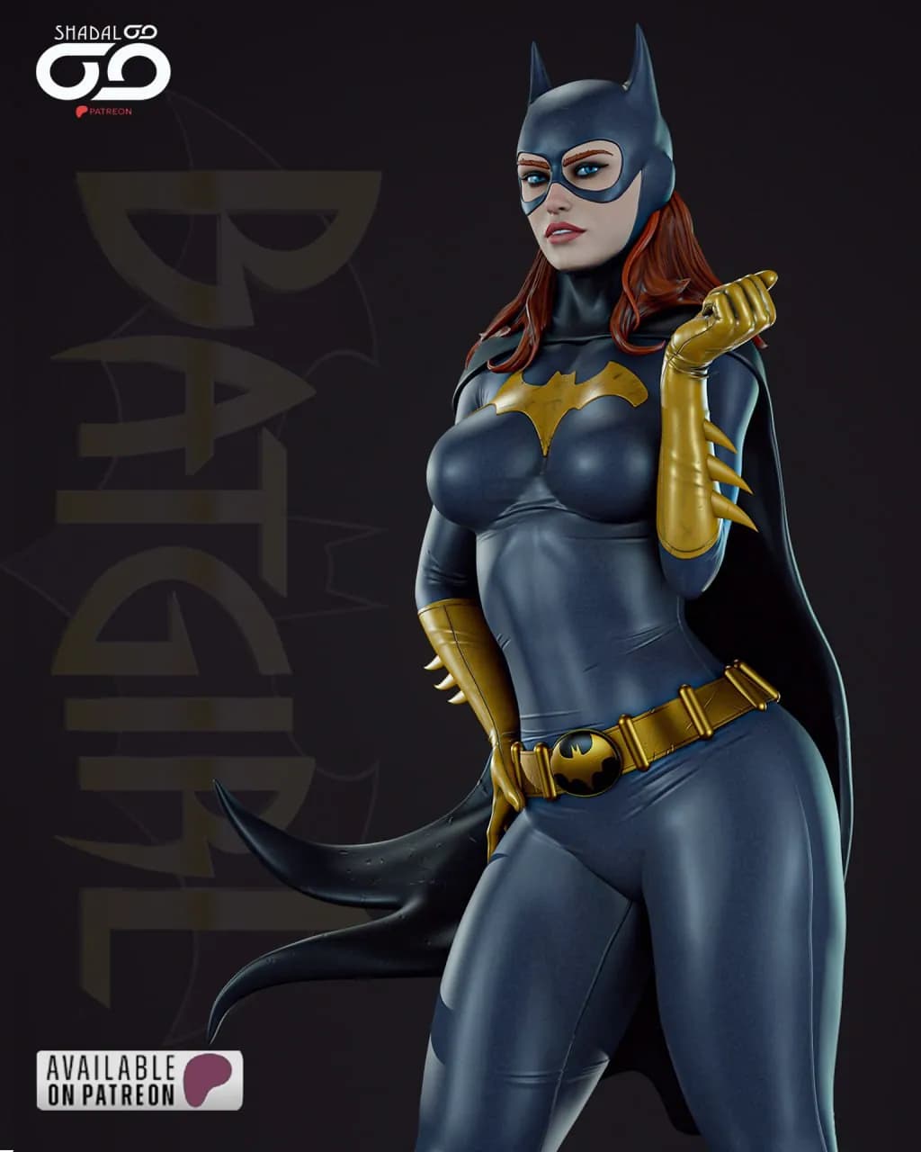 STL - Batgirl estilo Clásico