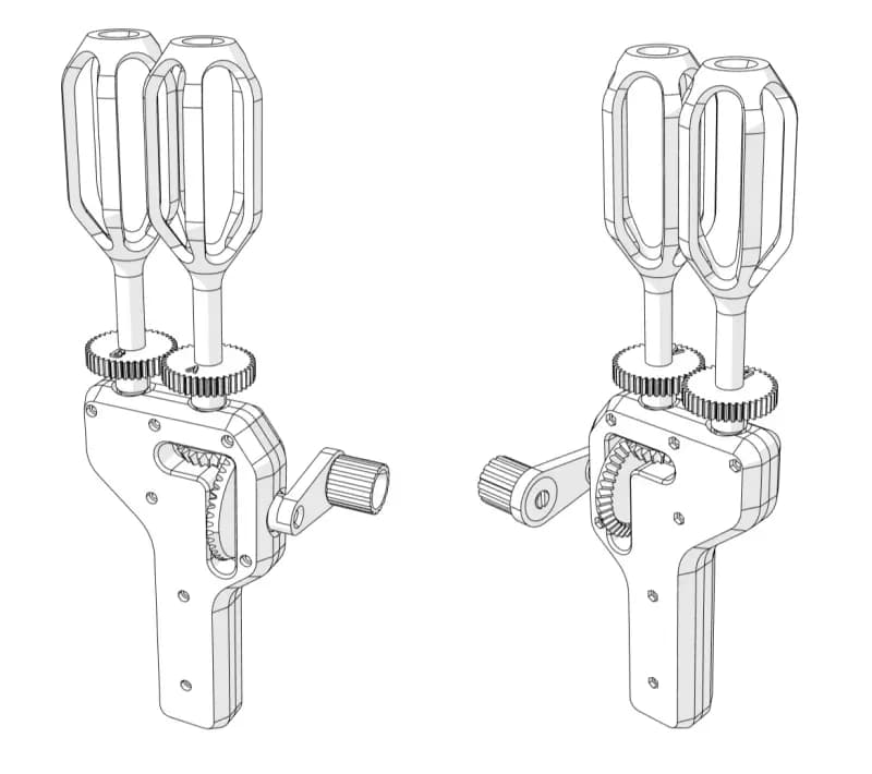 STL - Batidora Manual de Varillas render 5