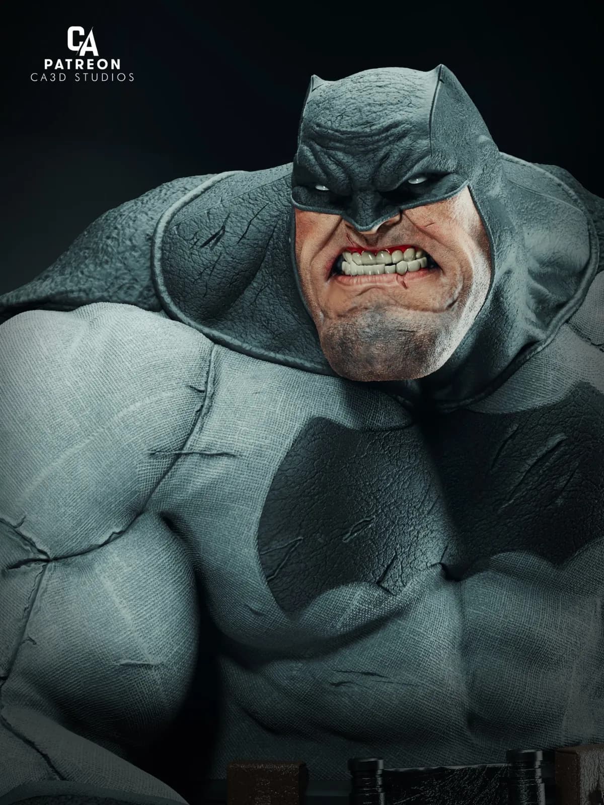 STL - Batman Busto Estilo Comic