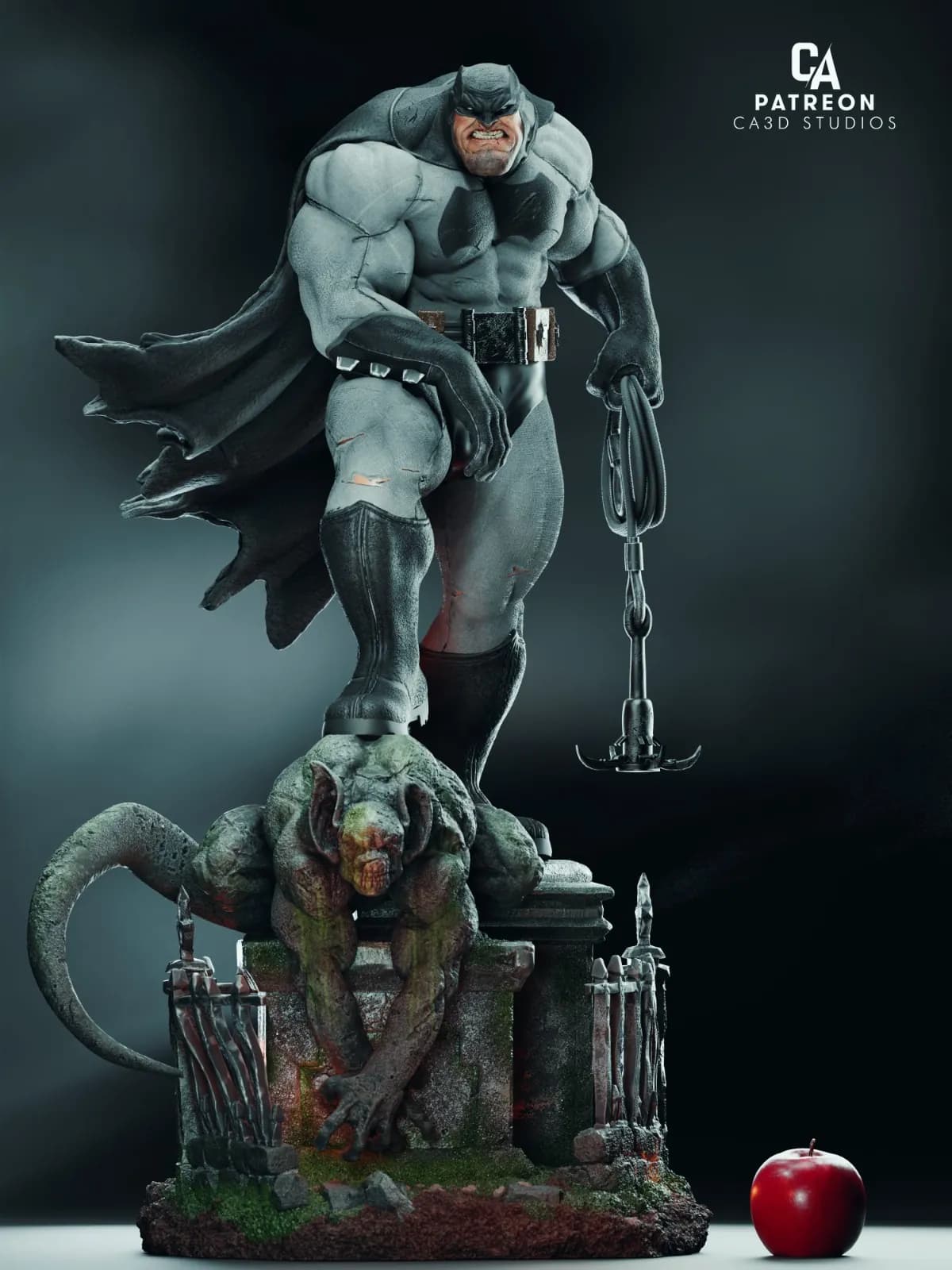 STL - Batman Busto Estilo Comic