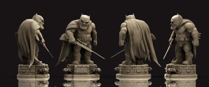 STL - batman chibi dark knight