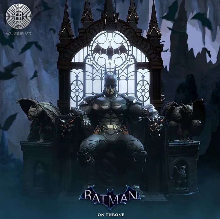 STL - Batman en el trono