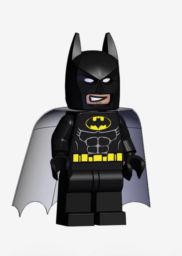 STL - batman lego 3d