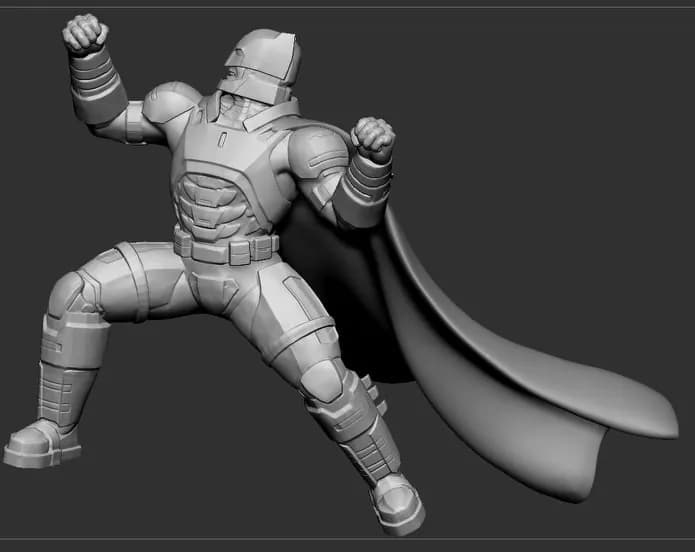 STL - Batman vs Superman render 2