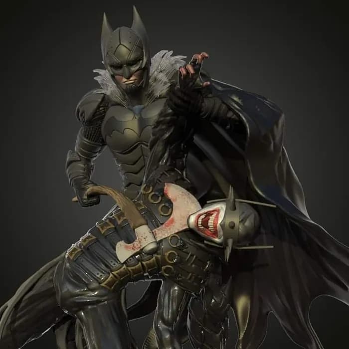 STL - Batman vs The Batman Who Laughs