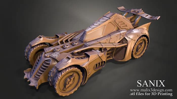 STL - batmobile
