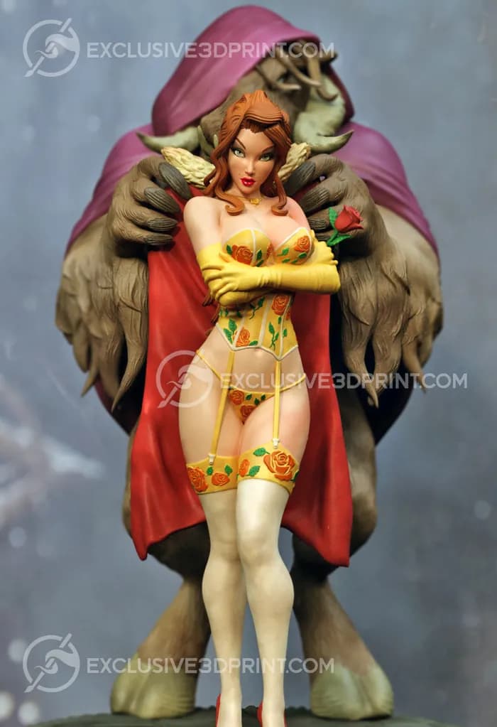 beauty and the beast belle