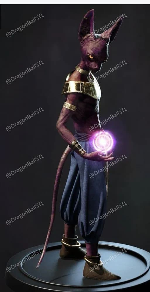 STL - Beerus figura de acción
