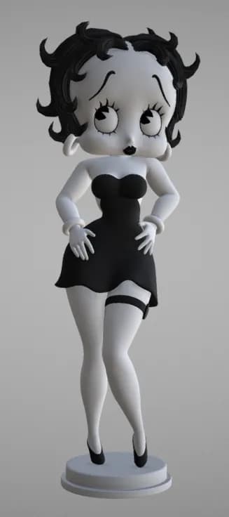STL - Betty Boop Glamour