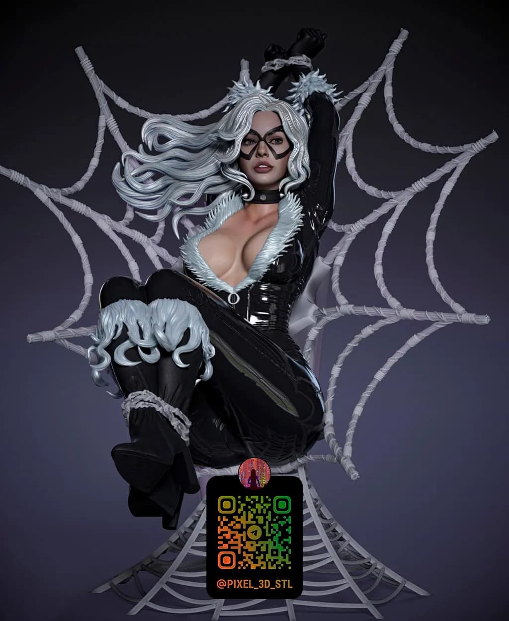 STL - Black Cat Marvel 5
