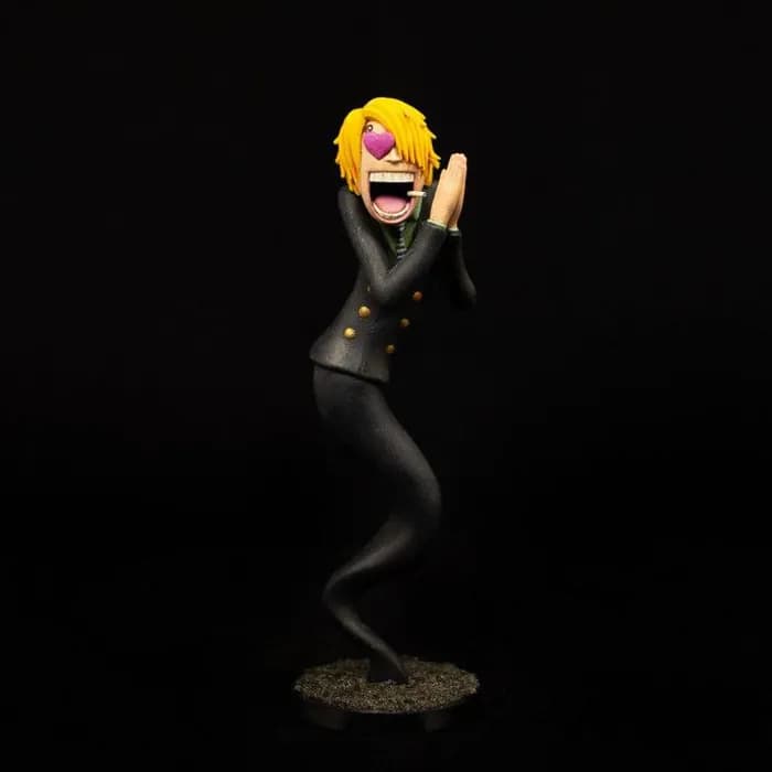 STL - black leg sanji from one piece
