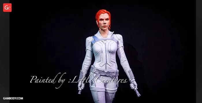 STL - black widow 2021 render 2