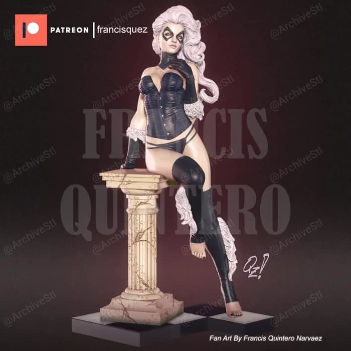 STL - blackcat by francis quintero
