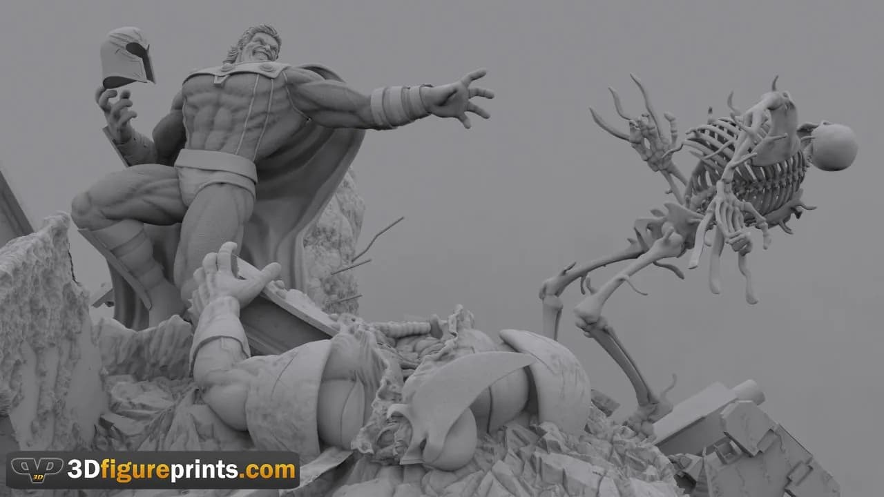 STL - Blackheart Coleccionable Diorama