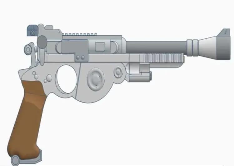 STL - Blaster de Mandalorian