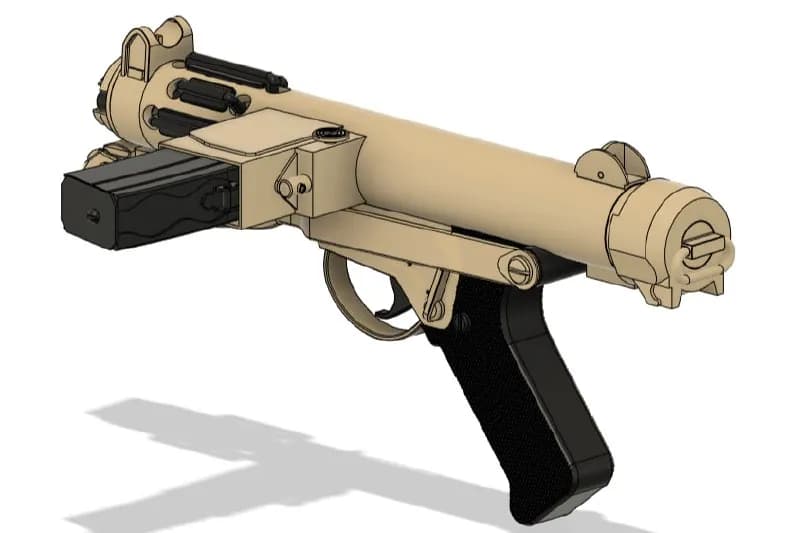 STL - Blaster de Shoretrooper de Andor