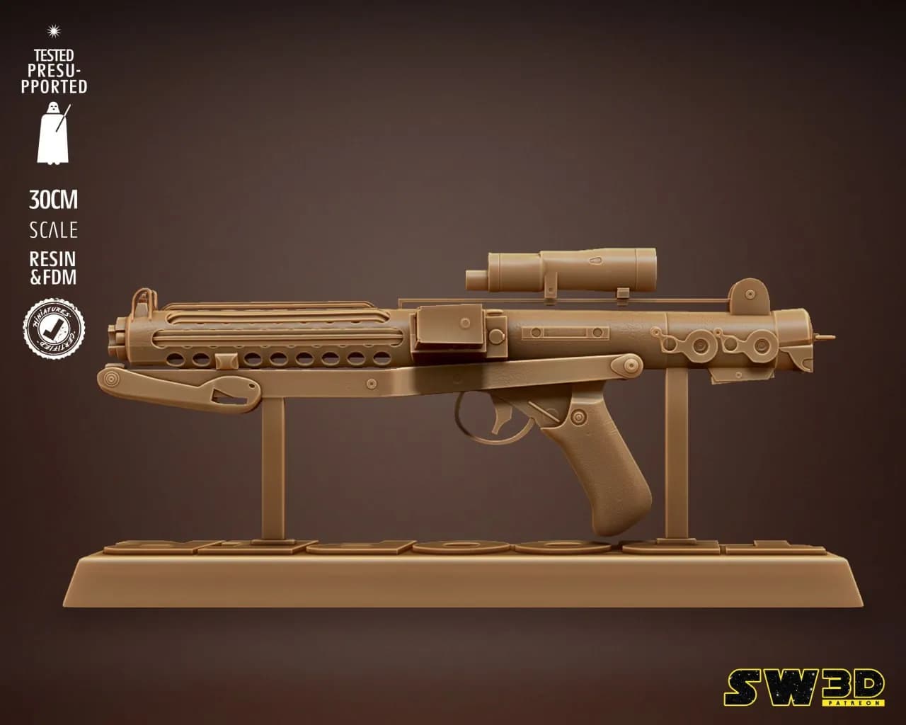 STL - Blaster E 11 Star Wars