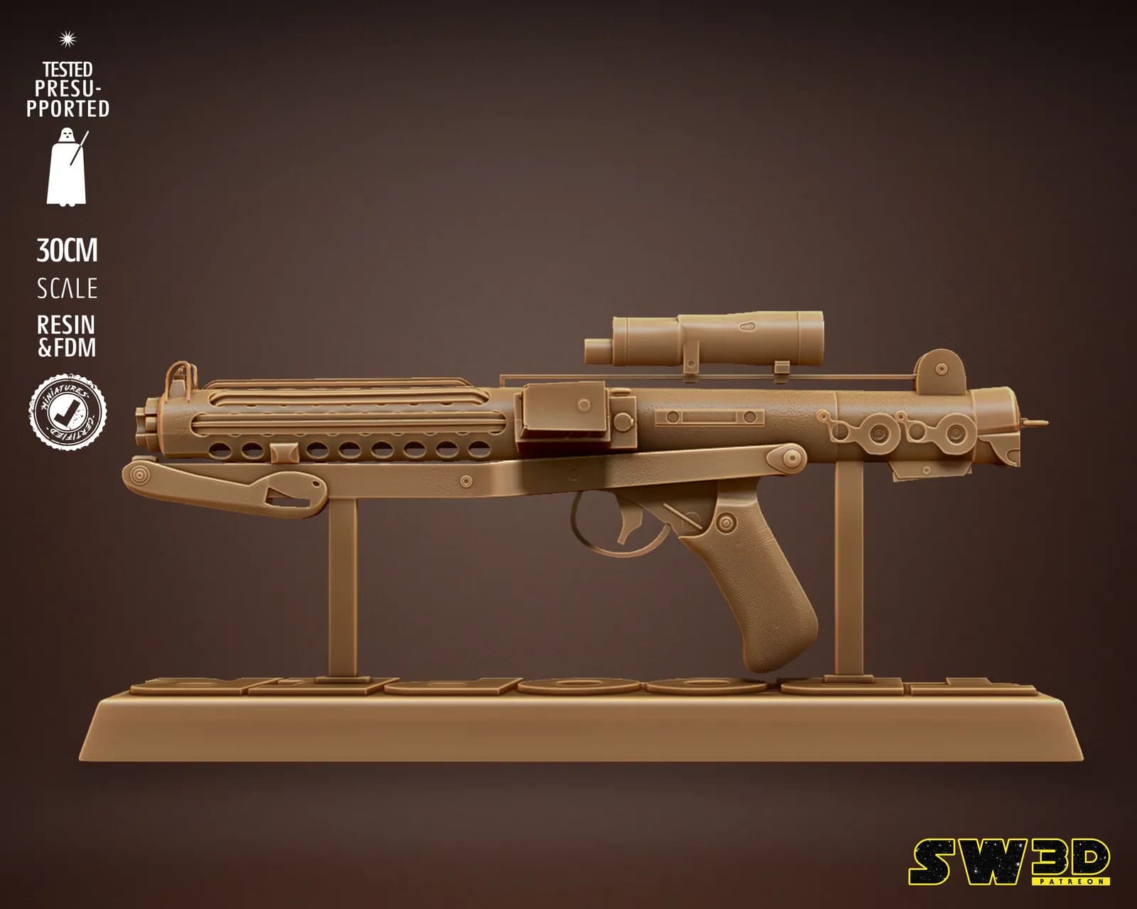 STL - Blaster E 11 Star Wars