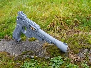STL - Blaster Mandalorian