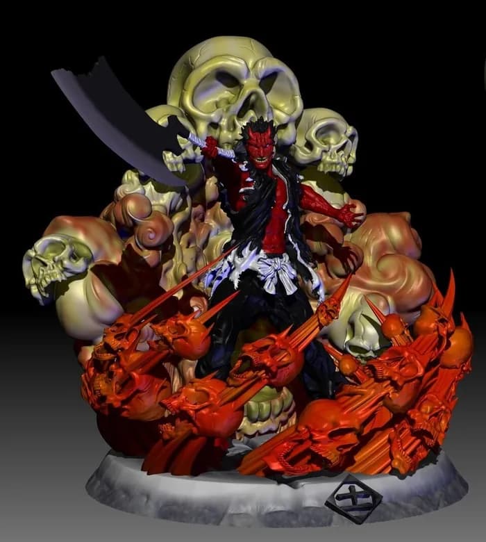 STL - bleach kenpachi 01