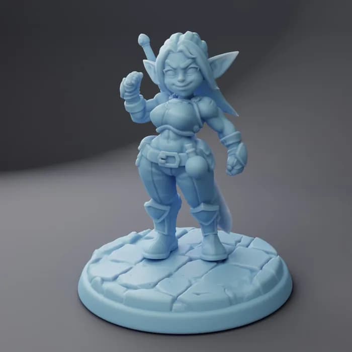 STL - blix the goblin fighter
