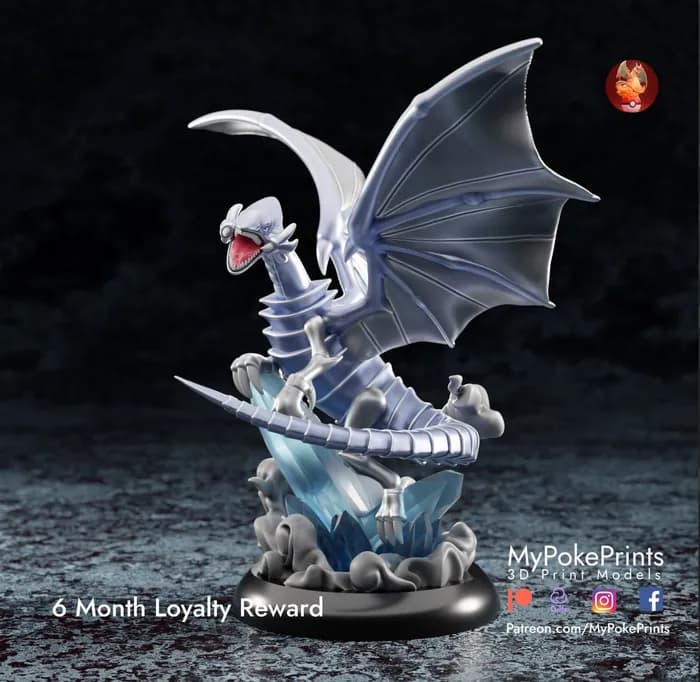 STL - blue eyes white dragon