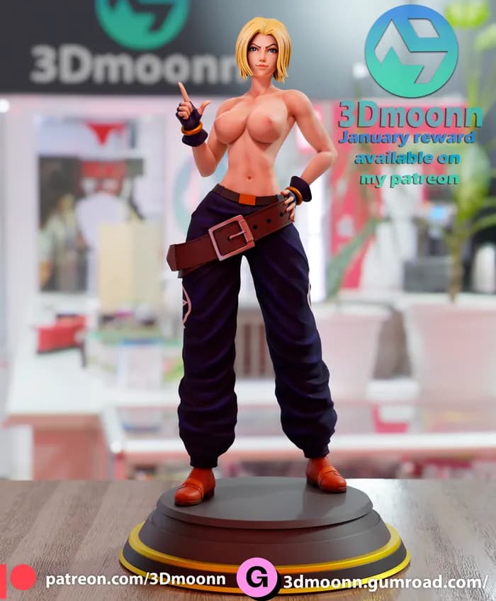 STL - Blue Mary figura