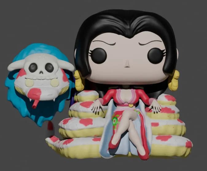 STL - boa hancock funko