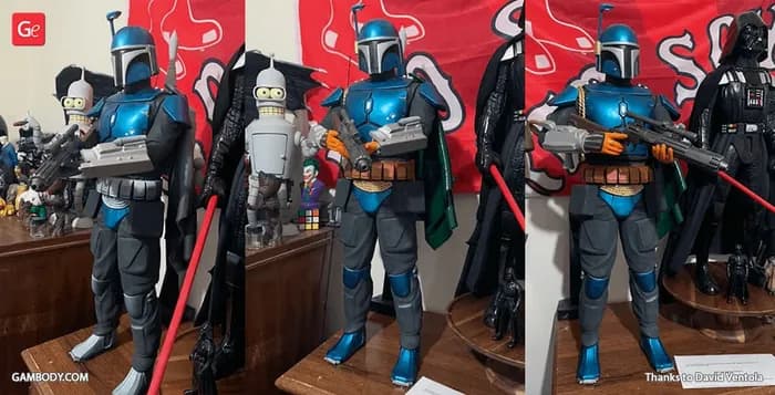 STL - boba fett gambody render 2