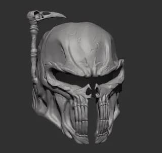 STL - bobaskull helmet
