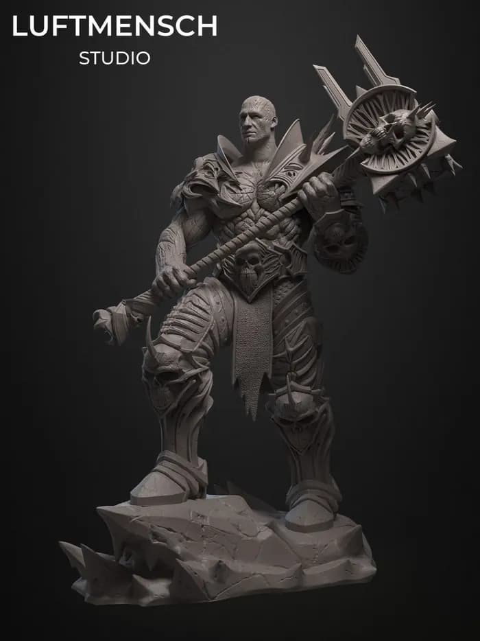 STL - bolvar fordragon render 3