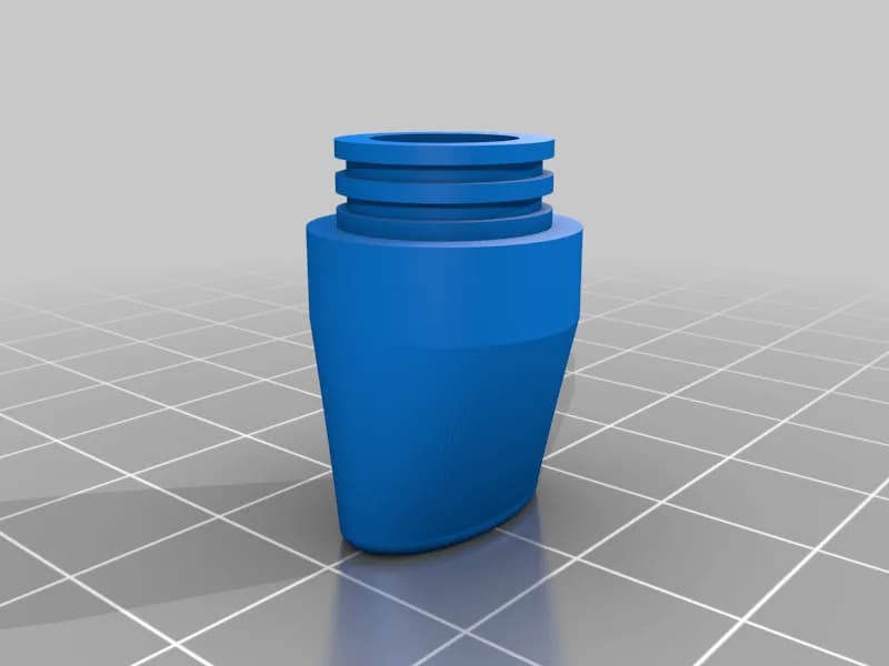 STL - Boquilla ovalada para TFV8 render 3