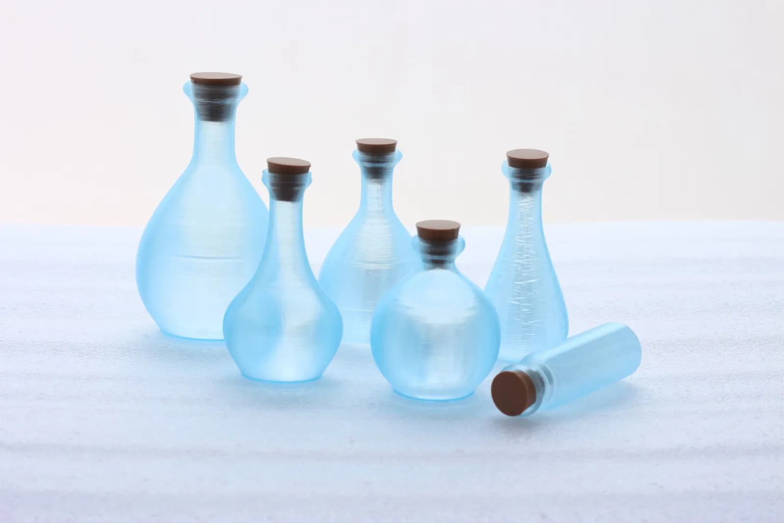 STL - Botellas de Poción Multiusos render 2
