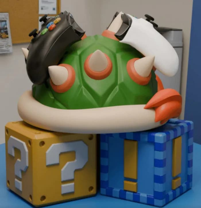 STL - bowser controller stand