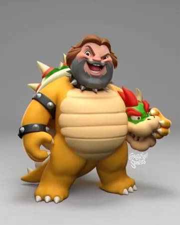 STL - bowser jack black