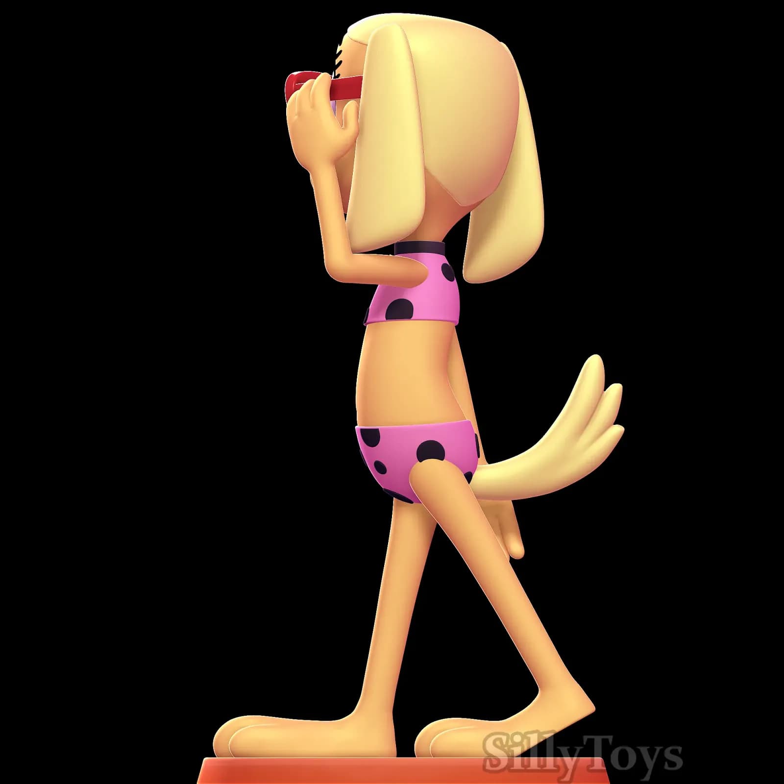 STL - Brandy Harrington en bikini render 2