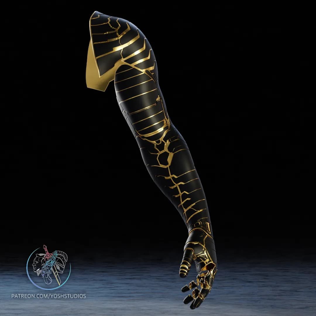 STL - Brazo de Soldado de Invierno