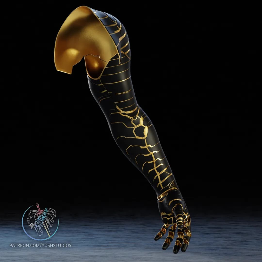 STL - Brazo de Soldado de Invierno
