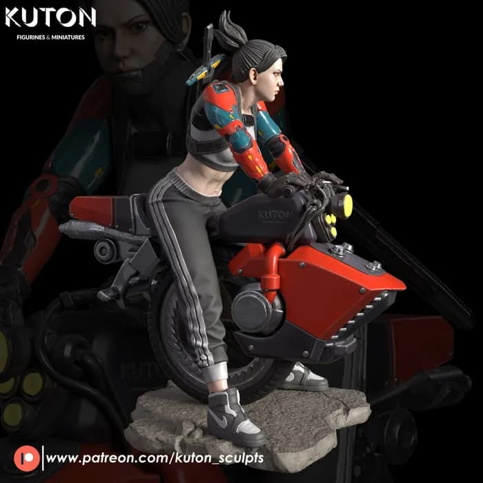 STL - brenda render 3