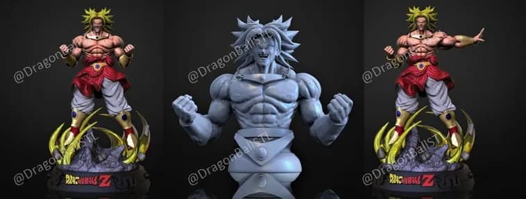 STL - Broly Super Saiyan