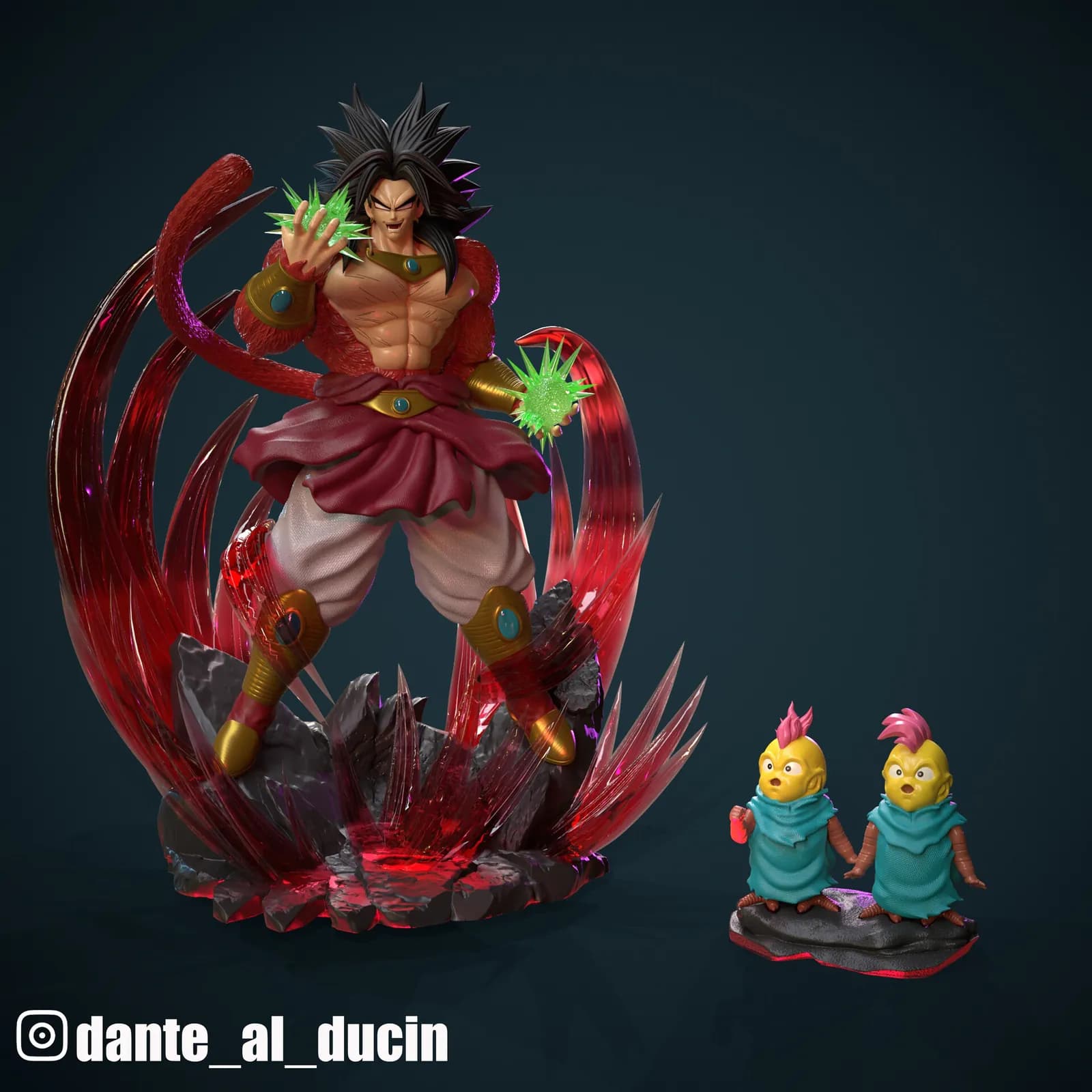 STL - Broly Super Saiyan 4